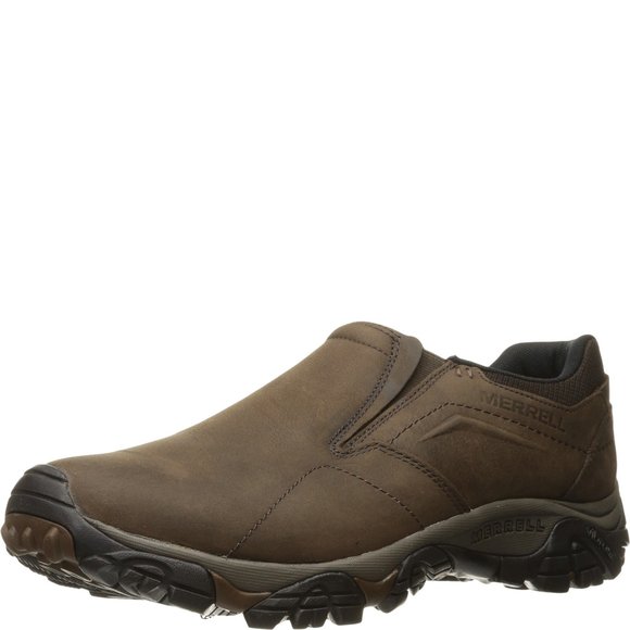 MERRELL MEN'S MOAB ADVENTURE MOC HIKING SHOE, DARK EARTH, 11 M US